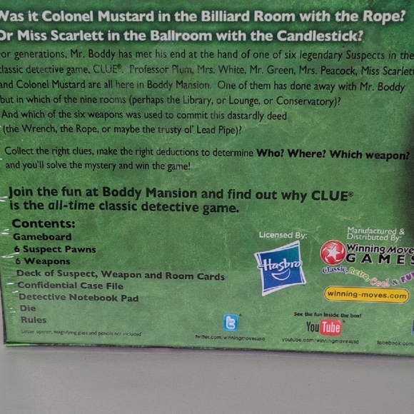 Clue Classic Edition 1949 New in Box - Picture 6 of 7